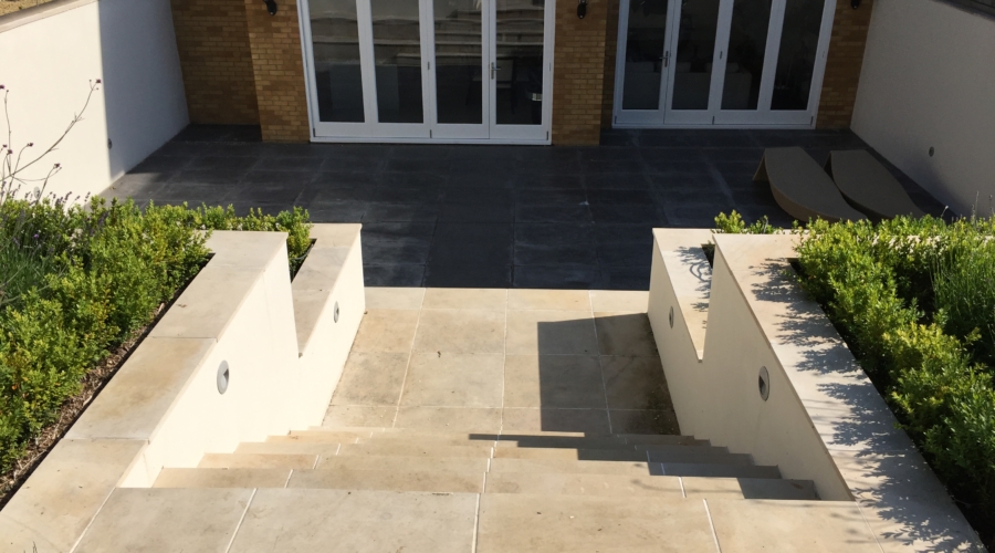 exterior tiling